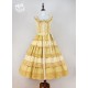 Miss Point Sunflower Gardening 2.0 Deluxe JSK(Reservation/6 Colours/Full Payment Without Shipping)